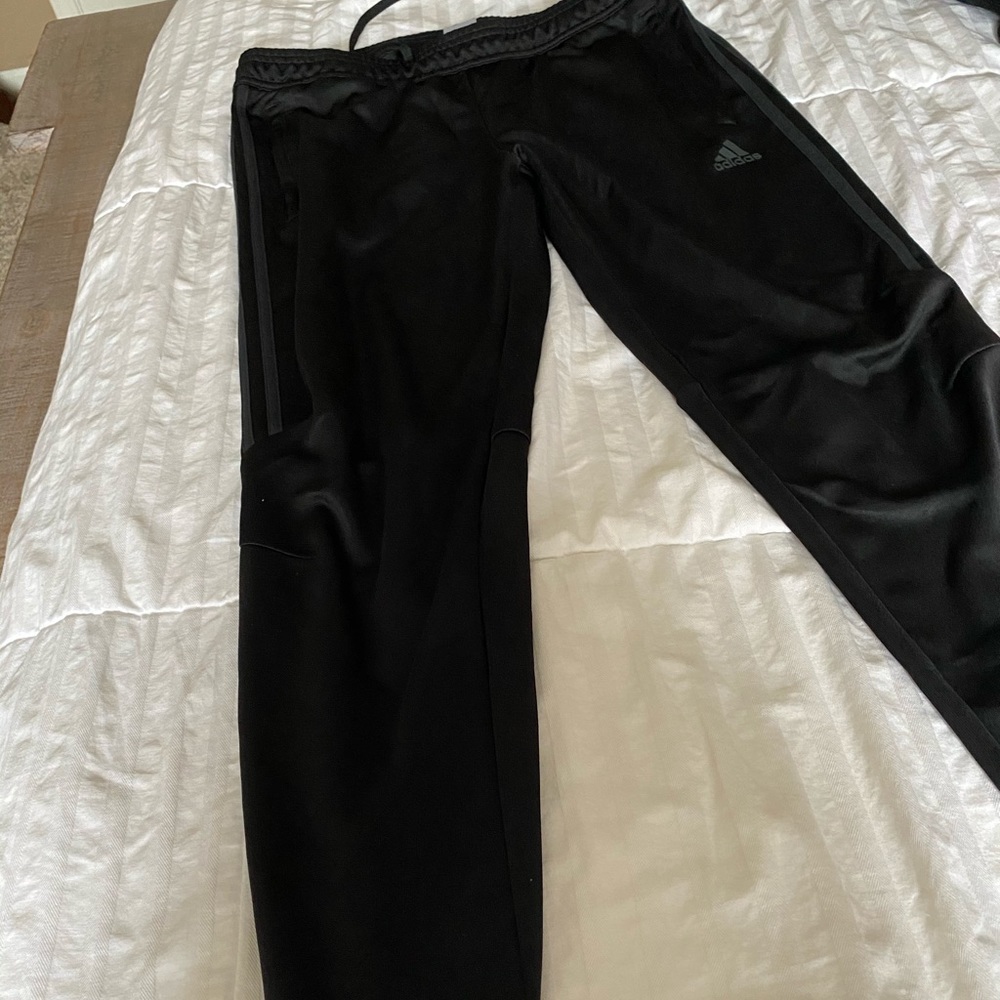 SOLD LARGE ADIDAS joggers all BLACK